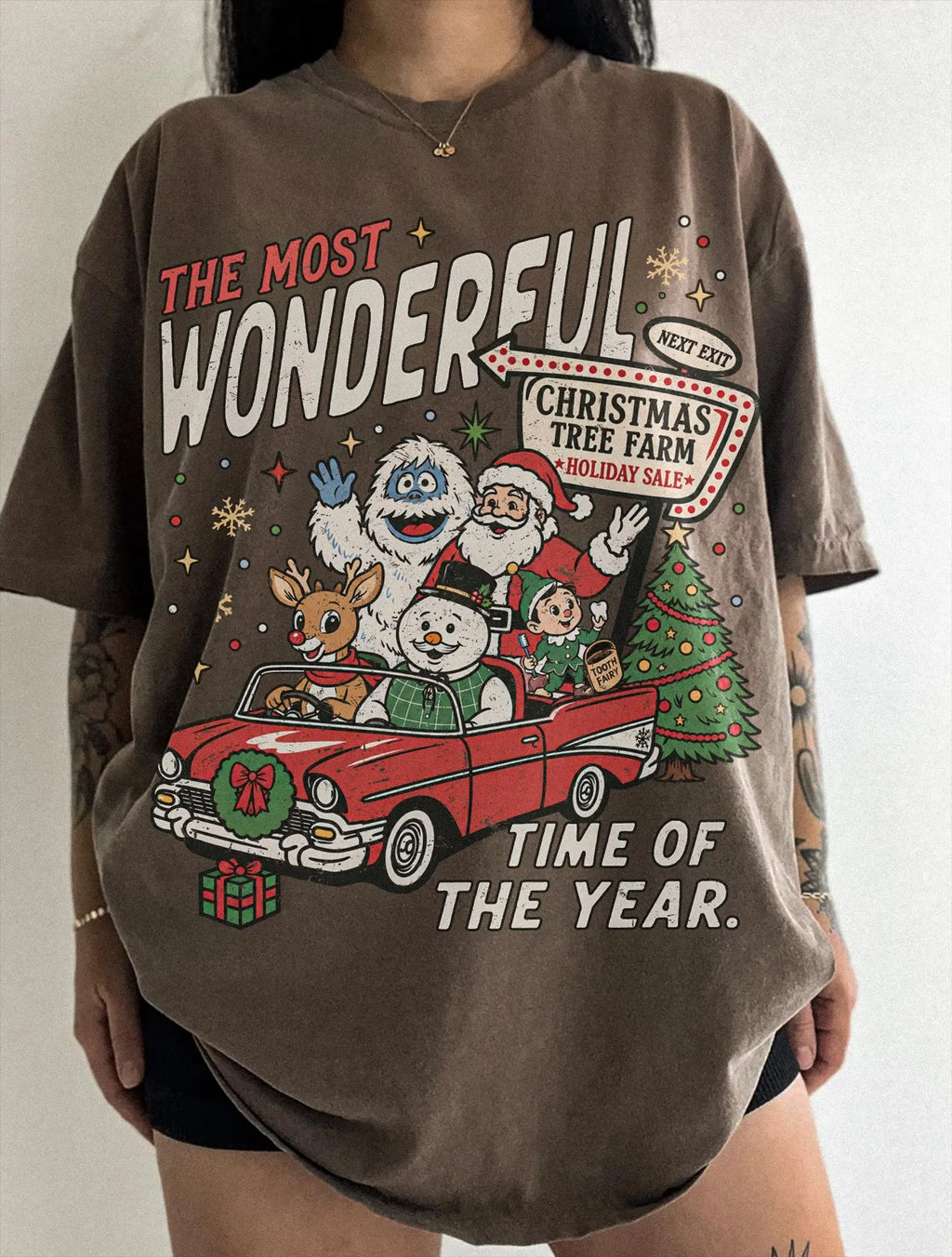 Oversized faded t-shirt